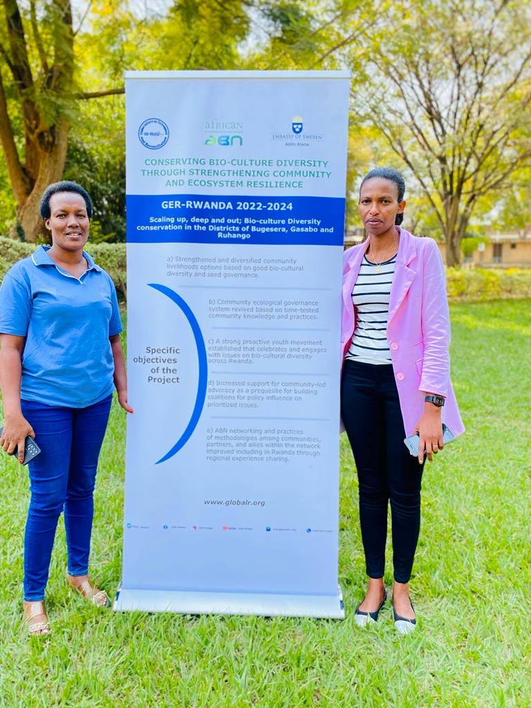 GER_Global's tweet photo. Today: The Project ‘Conserving Bio-culture Diversity through Strengthening Community and Ecosystem Resilience’ has been presented to members of the General Assembly and the Board of Directors of @GER_Global the project is funded by @Sida through the @AfricanBiodiv https://t.co/derYXeprGh