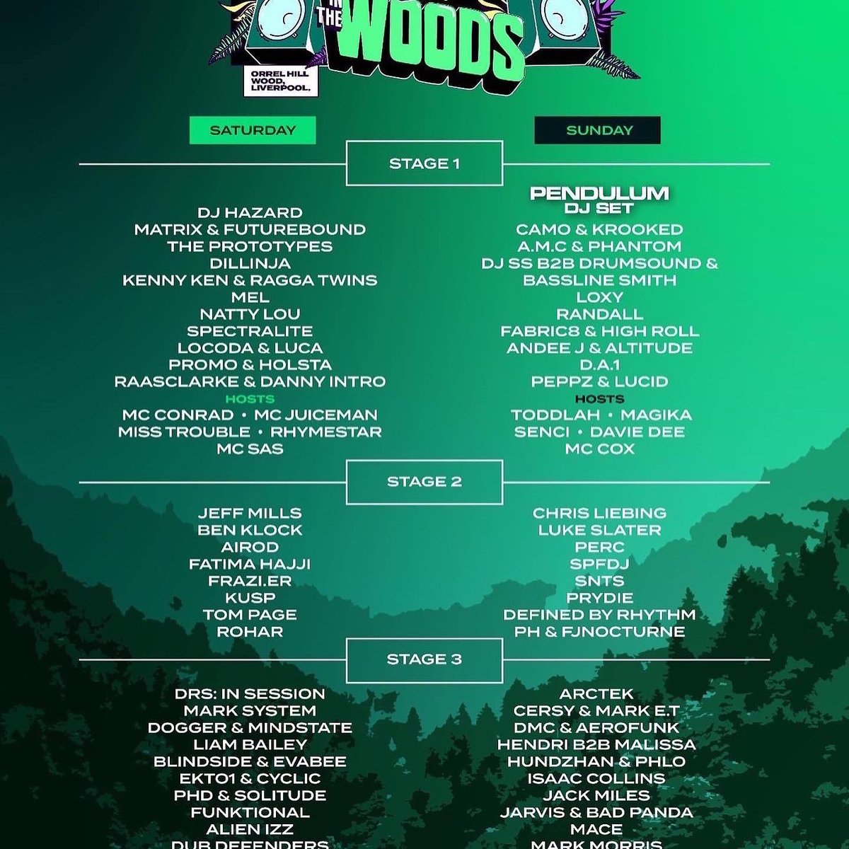 TheOnePromotion's tweet photo. We welcome you to our woodland. The One in the Woods 2022.

Make sure you know where your heading. Only 4 weeks away see you there.

https://t.co/J0SMVTS5jp https://t.co/PRDPx4rQ8z