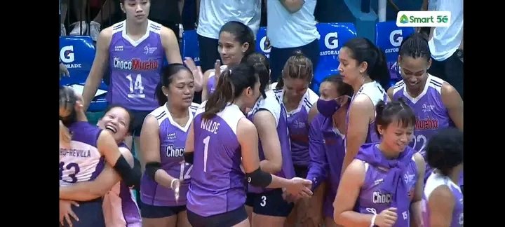 leikajoyc's tweet photo. PVL: CHOCO MUCHO WINS IT VIA SWEEP 25-21, 25-21 &amp; 25-23. CONGRATS LADIES 💜✨ @CMFlyingTitans https://t.co/eICid48eb4