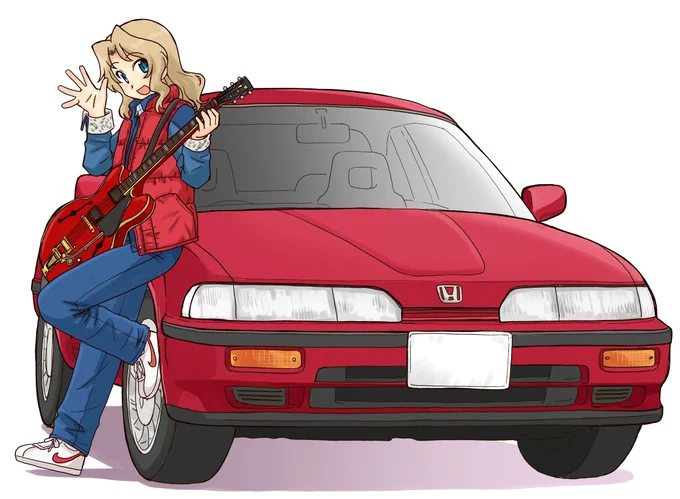 本日はフジでBTTF2。というわけでカッコインテグラ。 