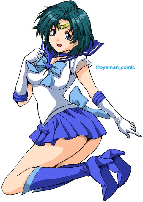 セーラーマーキュリー描きました!
セーラームーン絵まとめ
https://t.co/ndi5bTRKbD 
#水野亜美 #SailorMoon 
