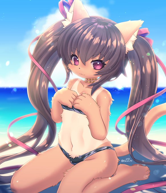 水着ゆきかぜ獣化 