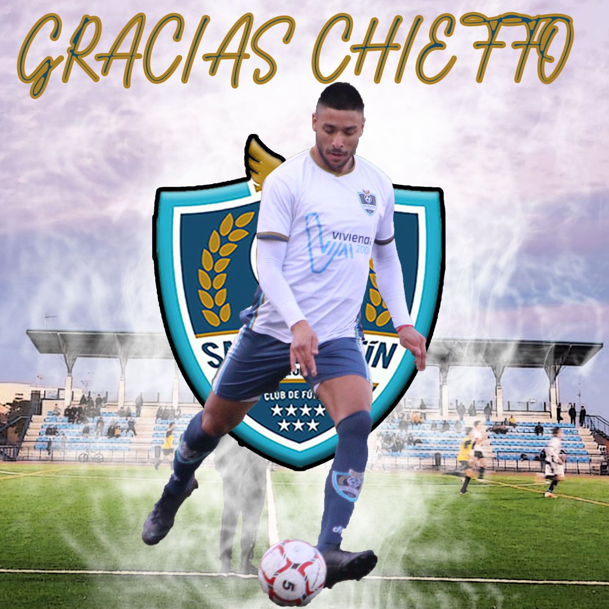 CF_SanAgustin's tweet image. Primer equipo | 🔴 BAJA 🔴 

Lucas Chieffo no seguirá la próxima temporada con nosotros. Le agradecemos su trabajo y profesionalidad y le deseamos toda la suerte para el futuro.

#LaHoraSanAgus