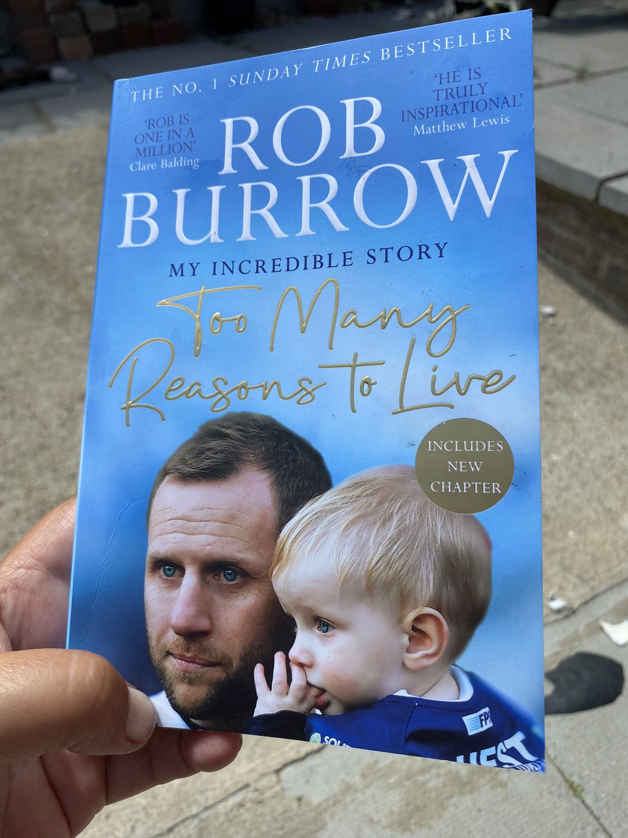 eksmith69's tweet image. Today i will be mainly reading this #RobBurrow #MND #Hero #RaisingAwareness