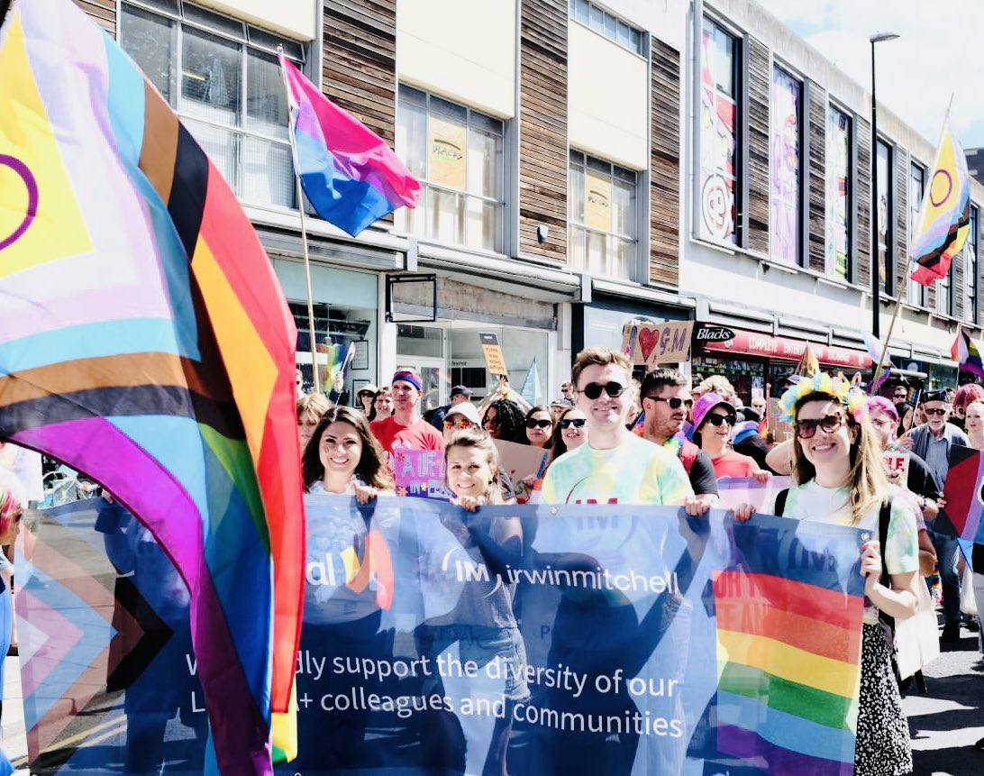 JoeMatchett94's tweet image. Irwin Mitchell celebrating a fantastic Bristol Pride! #IMEqual #Pride @Community_IM