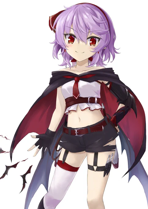 冒険者っぽい衣装でレミリア! #レミリア #レミリア・スカーレット #東方 #東方Project https://t.co/7VoEsMSUuY 