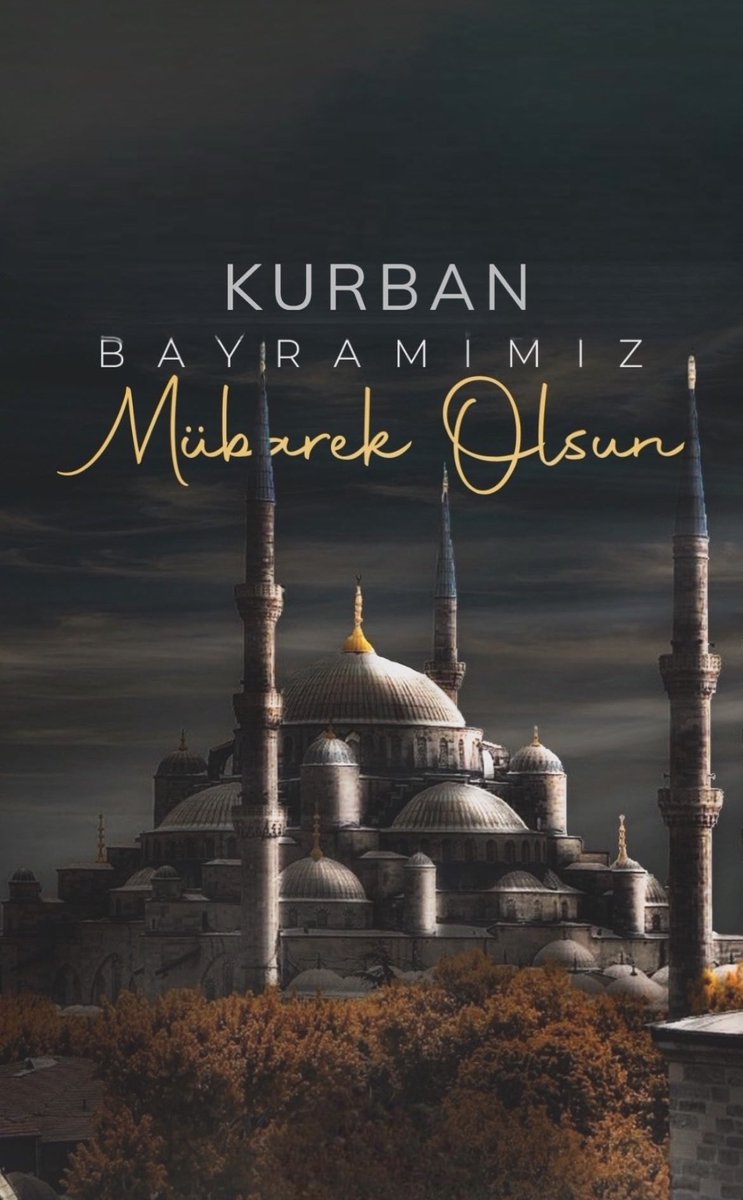 Tüm İSLAM Aleminin Mübarek Kurban Bayramını en içten dileklerimle kutluyorum.

Şu Mübarek günde Rabbim Cümlemize Sağlık, Huzur ve Mutluluklar ihsan eylesin...🤲

Nice Mutlu Bayramlara...✋️