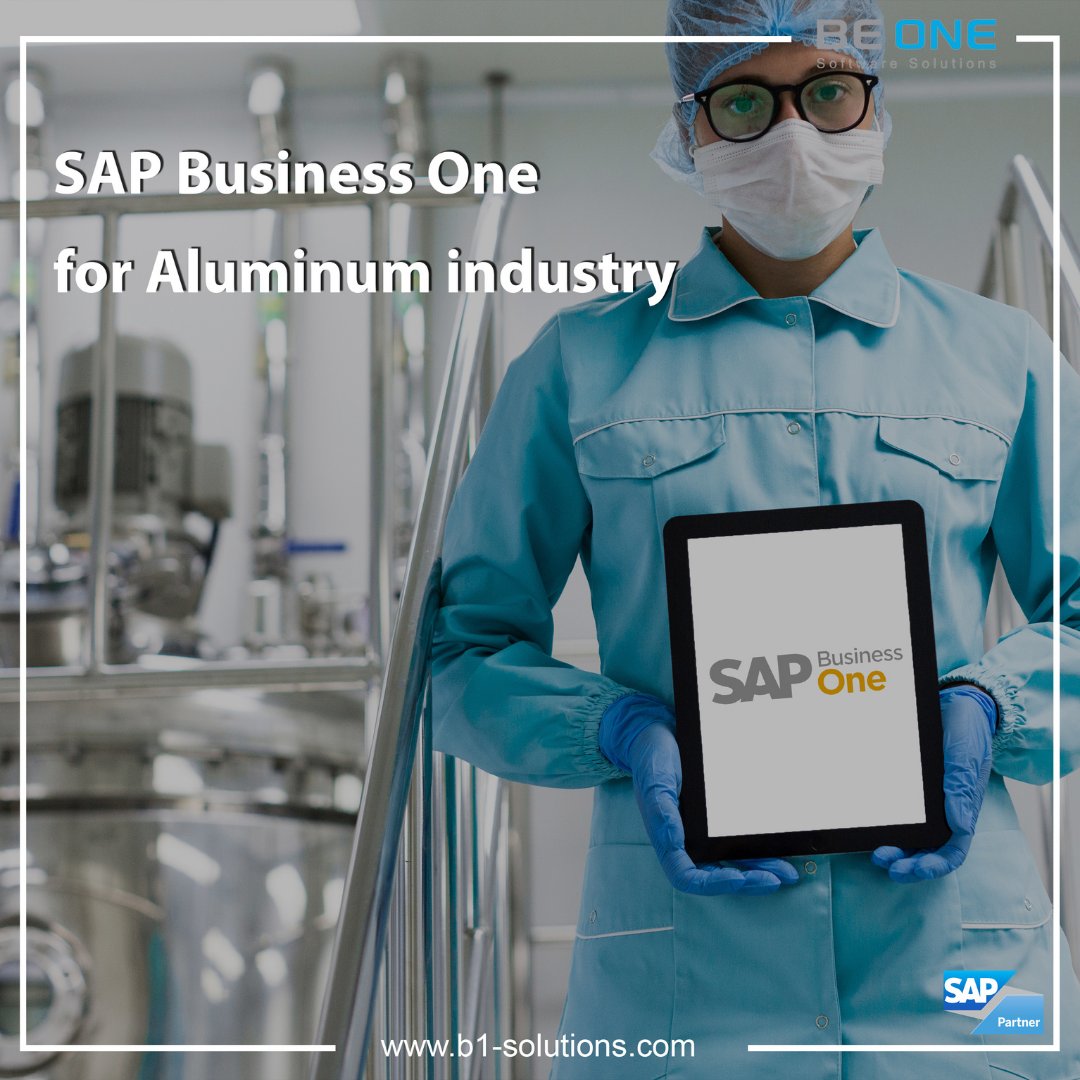 BeONESoftwareS2's tweet image. Challenge No. 1
Control production cost in Aluminum industry with SAP Business  One
contact us for specific solutions for Aluminum industry +201280610120 or visit us on our website b1-solutions.com
#Be_One #system #business_one #technical_support #SAP #SAP_Buisness_One