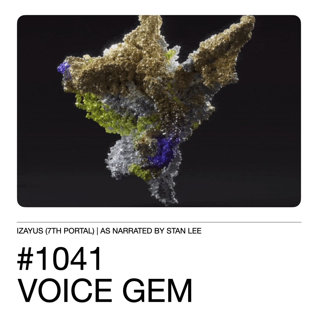 elementumart's tweet photo. 🗣️💎 The #whitelist has only 24 hours left to mint their #1041VOICEGEM on https://t.co/qt65z2GJ0L
Tag us and show us your #NFT.
⭕ Public minting starts next week
___
#NFTs #VOICEGEM @voicegems_ @TheRealStanLee @Reeps1 @TBaoCreate https://t.co/PChtBDStDP