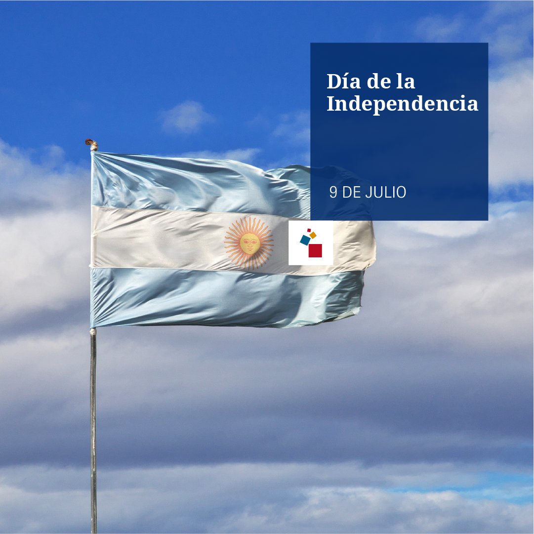 MesseArgentina's tweet photo. 🇦🇷 206 años de ser independientes 🇦🇷 ¡Feliz #DíaDeLaIndependencia!

#MesseFrankfurtArgentina https://t.co/85V4VxRdia