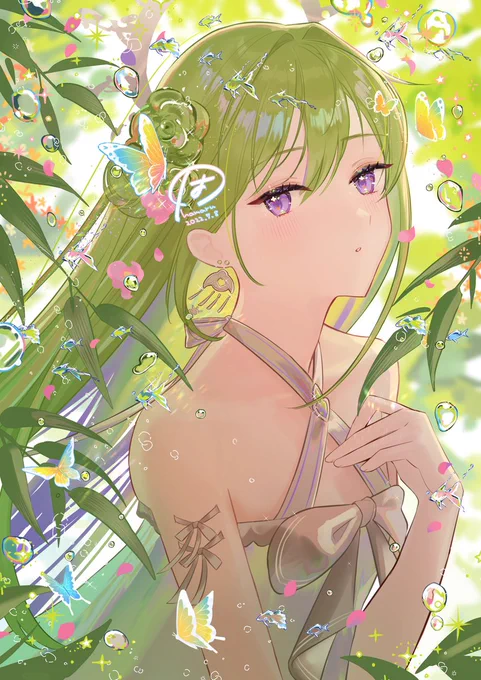 💚💚💚 #Commission #Skeb 