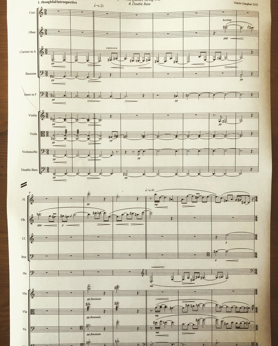 MartinG_68's tweet image. Finished my Nonet for Wind Quintet, String Trio &amp;amp; Double Bass. Happy composer. #nonet #chamermusic #composersoftwitter