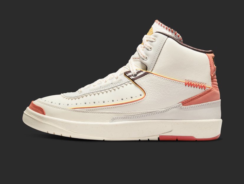 SnkrDepott_'s tweet photo. Jordan x Maison Chateau Rouge
“United Youth International”

Jordan Series Mid
Air Jordan 2 

Release Date: 7/14/22 https://t.co/6RZL5WDbqE