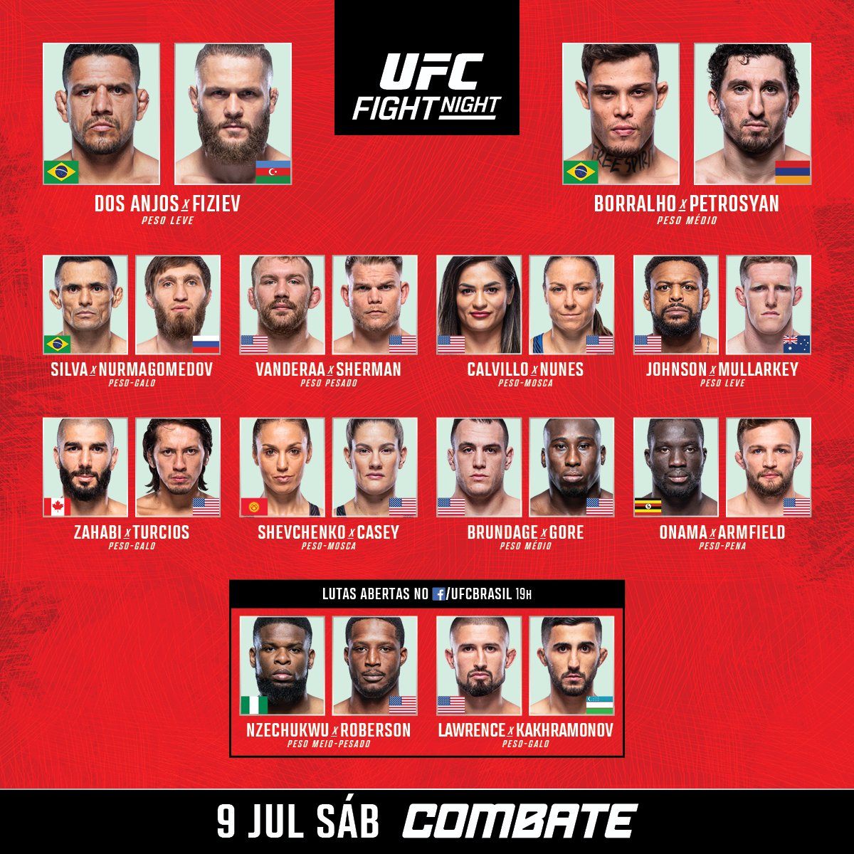 MMAmelotto's tweet photo. Hoje tem UFC a partir das 19h! https://t.co/1tYIdMKUwm
