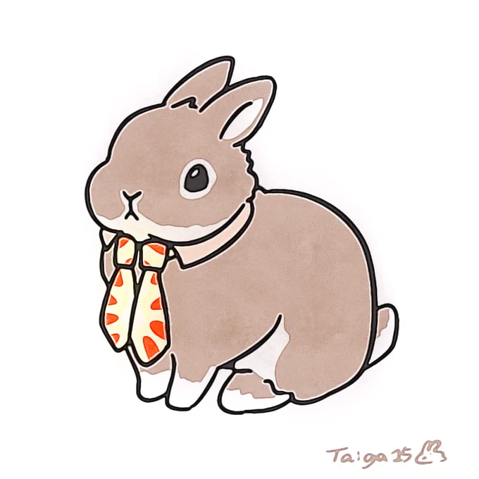 2015年10月21日に描いたウサチャン 