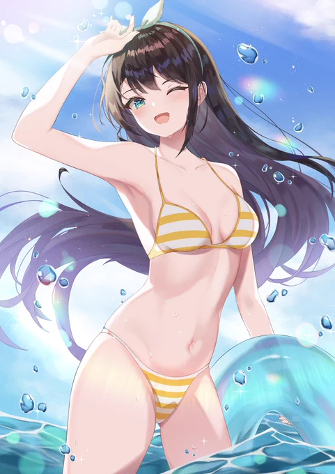 水着×ロングのスバルさんです #プロテインザスバル 