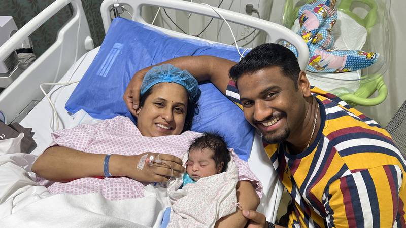 On the auspicious occasion of Eid al-Adha, our frontline warrior Sherin Mary Babu welcomed her bundle of joy at Medeor Hospital, Abu Dhabi. Meanwhile, at Burjeel Hospital, Abu Dhabi, baby Abdul was born to an Egyptian couple. Read the article below: 👇
bit.ly/3OTvhlj