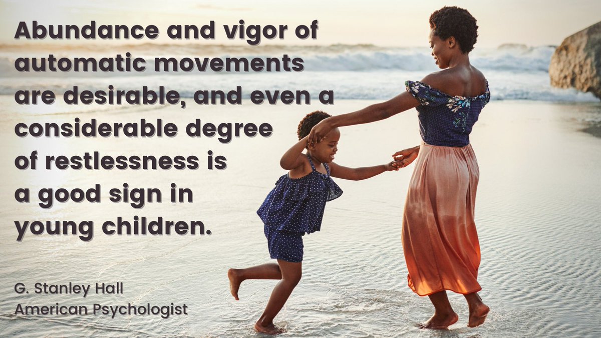 Abundance and vigor of automatic movements are desirable, and even a considerable degree of restlessness is a good sign in young children.