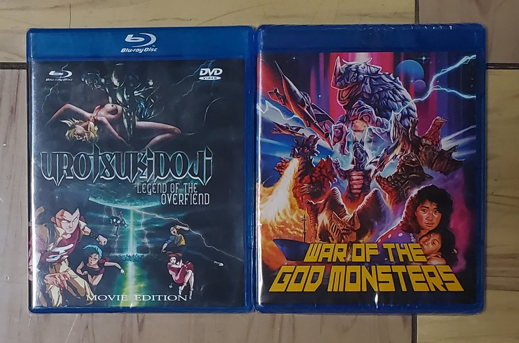 UROTSUKIDOJI LEGEND OF THE OVERFIEND Blu-ray + DVD MOVIE