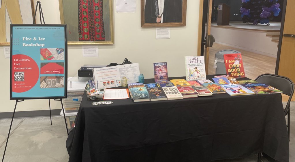 Fire_IceBooks's tweet photo. We are here and ready to go! Join us at The Center at Belvedere in C’ville. See below for more information &amp; to register. #Charlottesville #BeyondFitness #FireandIceBookshop https://t.co/XPYGgefvUQ