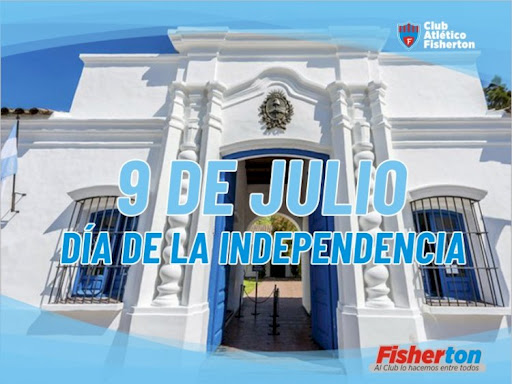 Feliz Día de la Independencia 🇦🇷

En este 9 de Julio, celebramos en todo nuestro territorio el Día de la Independencia, en conmemoración a dicha declaración llevada a cabo en 1816 en San Miguel de Tucumán. 

Al Club lo hacemos entre todos