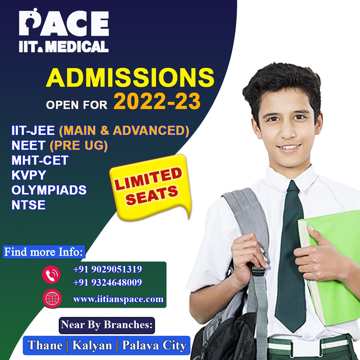 Paceiitthane's tweet photo. LIMITED SEATS AVAILABLE!!

#PACEIIT&amp;MEDICAL https://t.co/qlqxc1a5rQ