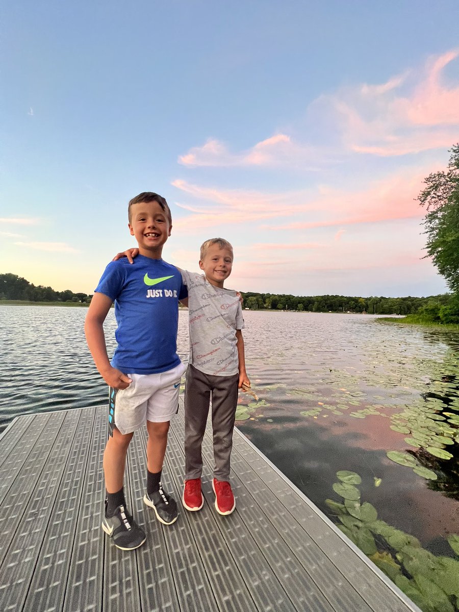 FrankSchallerJr's tweet photo. The boys hanging out @CampLael #Lael2022 https://t.co/vrn0wPbc18