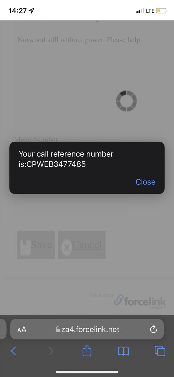 VernieBot's tweet photo. @CityPowerJhb still no power in Norwood since 7am. Block 9 was loadshed from 12:00 - 14:30 - block 9 has been restored, still no power in Norwood and Houghton. Please advise? https://t.co/ShpaKRx0lU