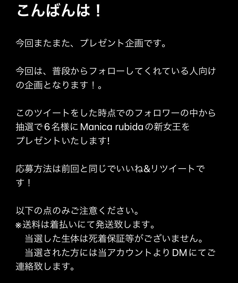 ant_museum1911's tweet image. こんばんは！
今回、プレゼント企画を行いたいと思います!
詳細はまた、写真の方をご確認ください！

応募の期間は本日より1週間となります。