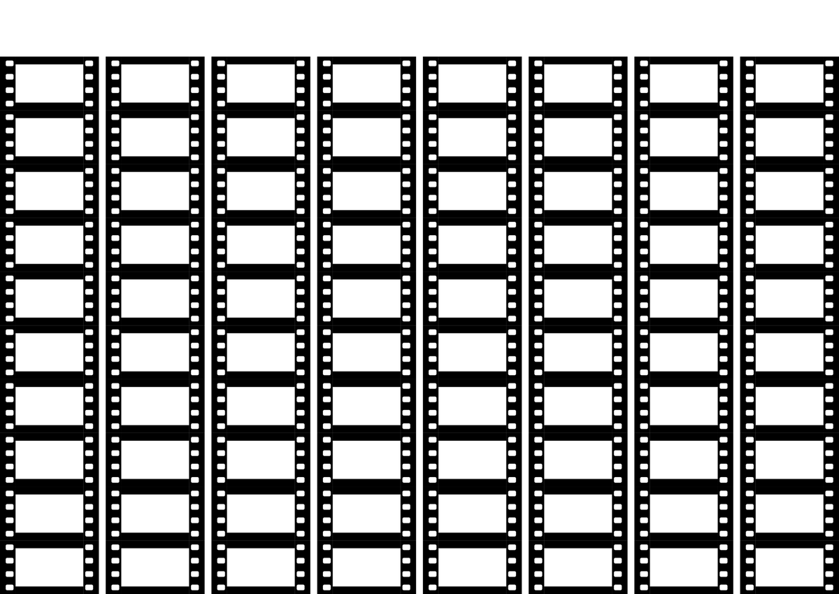 Saorin_editor's tweet photo. 五等分の花嫁の生コマフィルム推しでなかった、、

本物の35mmフィルムをスキャンして型とったので限りなく実物に近いはず（本物は両サイドが透明だけど今回は白黒で表現）
好きな画像（16：9）のせてOHPフィルムに印刷したら結構いいクオリティ！

イラレデータ欲しい人はDMください

フリー利用OK https://t.co/1DHhtqraiP