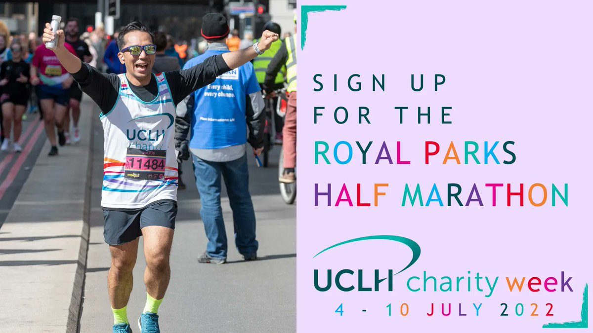 👟This #UCLHCharityWeek, why not sign up to the @RoyalParksHalf marathon? The highly anticipated fundraising event features a route through some of London's most beautiful and iconic gardens!

Sign up and see how you can support us today: buff.ly/3gckFhV #fitness #charity