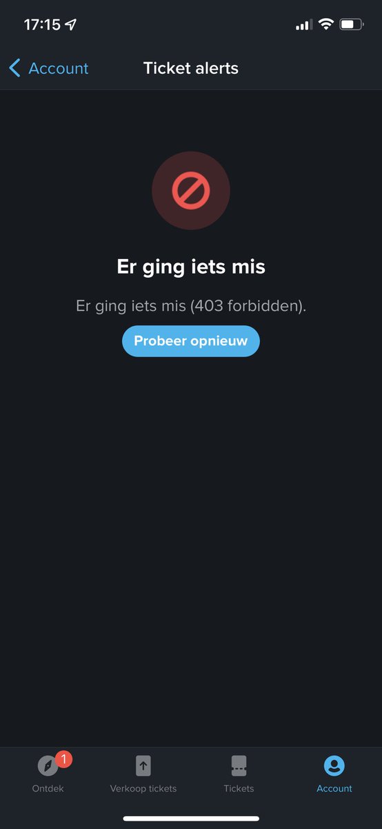 AnnadeHek's tweet photo. Tickets swap is compleet van slag, I thinks we broke it. #hslotamsterdam https://t.co/JpV3XhO92u