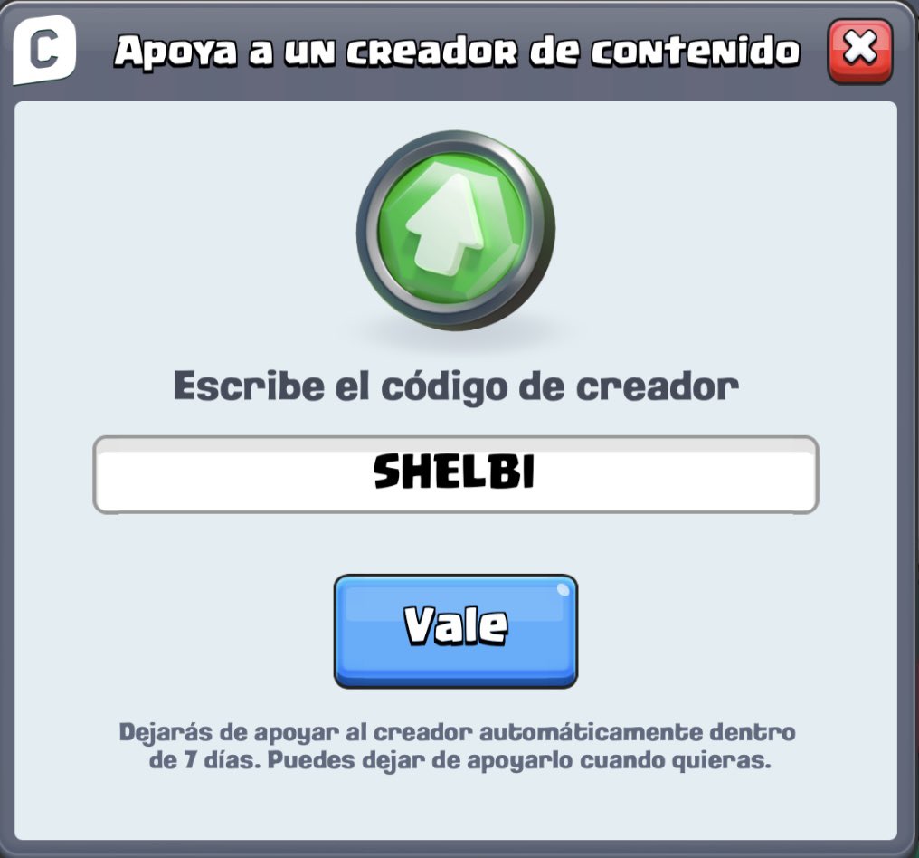🔥SORTEO DE 5 PASES ROYALE🔥

Requisitos:

- Seguir a @Jzerojak 
- Seguirme <a href="/SHELBI_CLASH/">SHELBI</a> 
- Dar RT y FAV🔄❤️
- Usar código SHELBI

Termina en 5 días, suerte a todos🍀