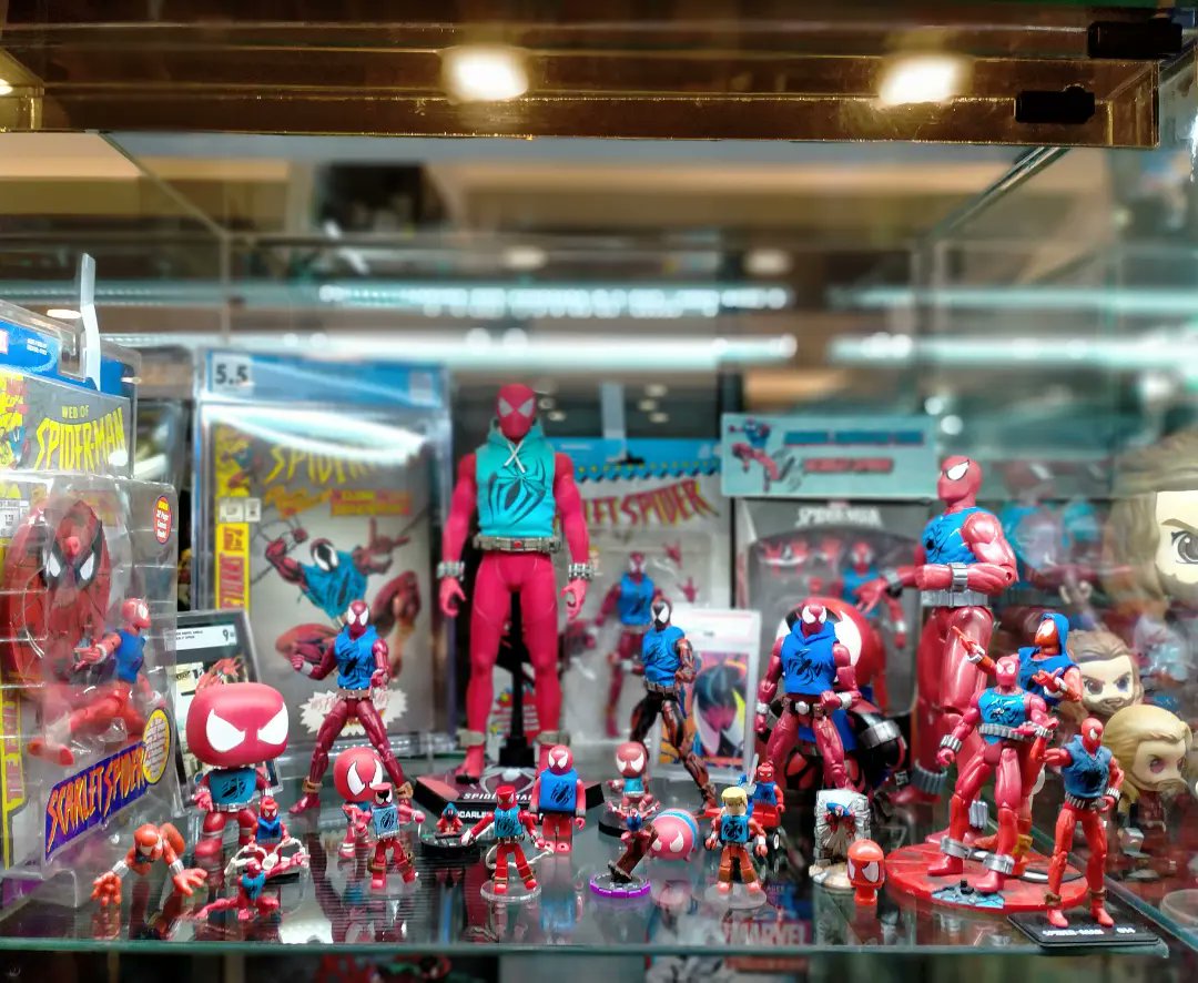 JmaJoshua's tweet photo. Was at Toycon from SM MEGAMALL (Philippines) part 1
Loving all the Spider-Man stuff in celebration of his 60th anniversary!!
#spidermanfan #spiderman60thanniversary #spidermanactionfigure #spidermancomic #spidermancollection #jmanimation #toyconph2022 #toycon2022 #toyconvention https://t.co/UAbb8neYyD