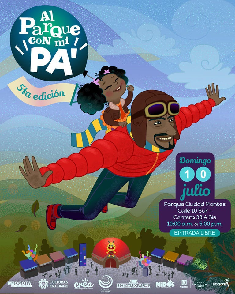 idartes's tweet photo. Este fin de semana nuestro Programa #Nidos celebra la paternidad y la masculinidad en todas sus formas en la 5ª versión del Festival #AlParqueConMiPA2022.👨‍👧‍👦

Nos unimos a esta fiesta hablando del papel de los hombres en la vida de l@s niñ@s.

📍https://t.co/4MGAwTzfKW https://t.co/HMLebN5Bzf