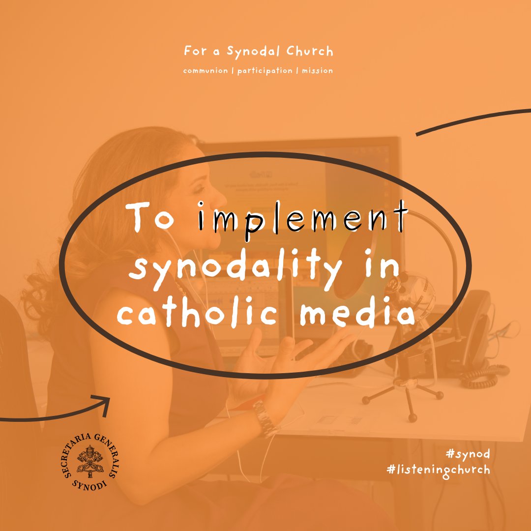 Synod_va's tweet photo. @SrNatB expands about the key role of Catholic journalists and communicators during the synod, at the #CMCPortland of the @CM_Association, an active and vibrant group of Catholic journalists and communications professionals. #synod #listeningchurch https://t.co/KYWPLHXtBa