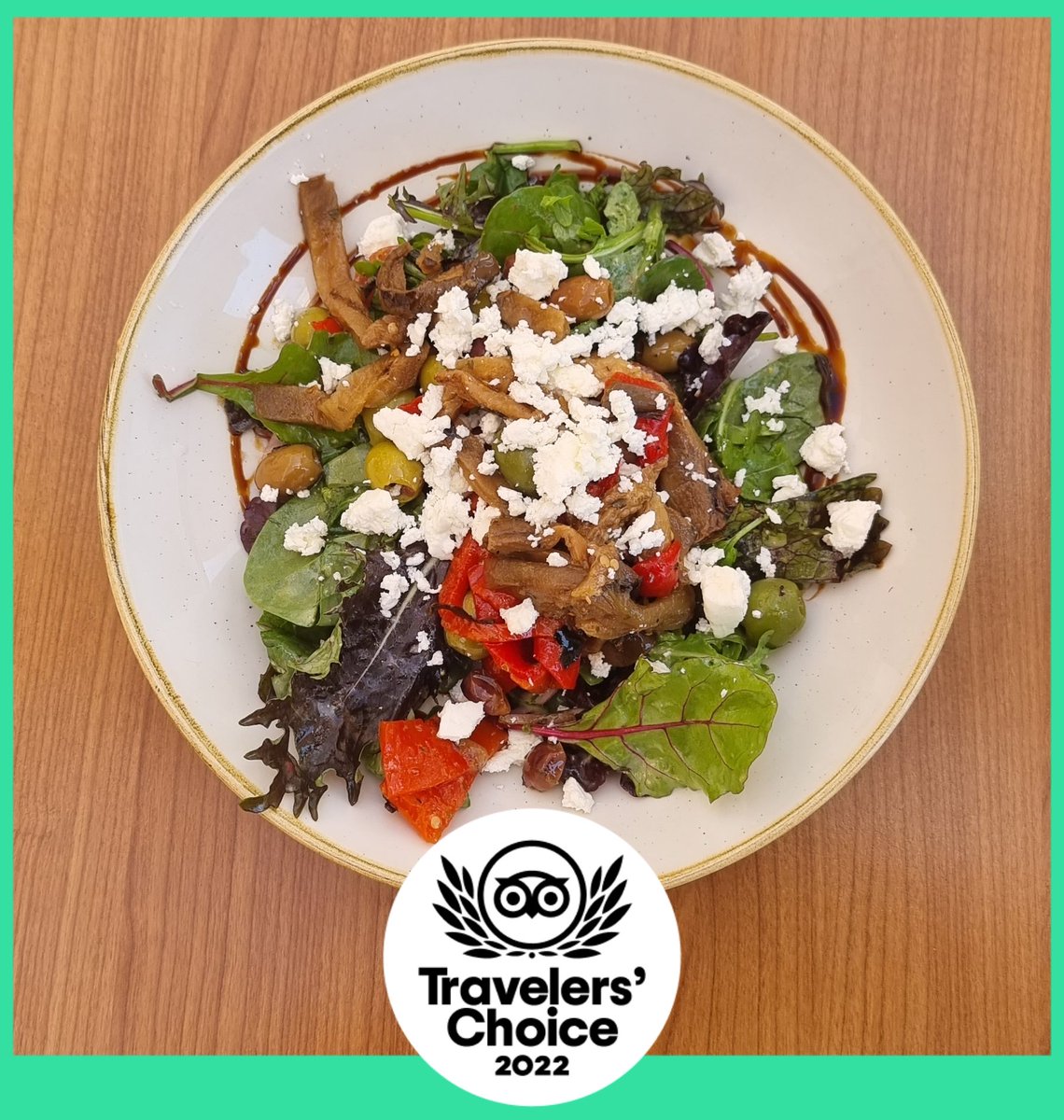 𝐒𝐚𝐥𝐚𝐝 𝐨𝐟 𝐆𝐫𝐢𝐥𝐥𝐞𝐝 𝐌𝐞𝐝𝐢𝐭𝐞𝐫𝐫𝐚𝐧𝐞𝐚𝐧 𝐕𝐞𝐠𝐞𝐭𝐚𝐛𝐥𝐞𝐬, 𝐎𝐥𝐢𝐯𝐞𝐬 &amp; 𝐅𝐞𝐭𝐚 𝐂𝐡𝐞𝐞𝐬𝐞 €𝟏𝟎.𝟓𝟎

Perfect Sunshine Dish ☀

Jacob's Ladder Restaurant at WatersEdge Hotel, Cobh 

#Cobh #Cork #Ireland #purecork #Fresh #local #ingredients #food