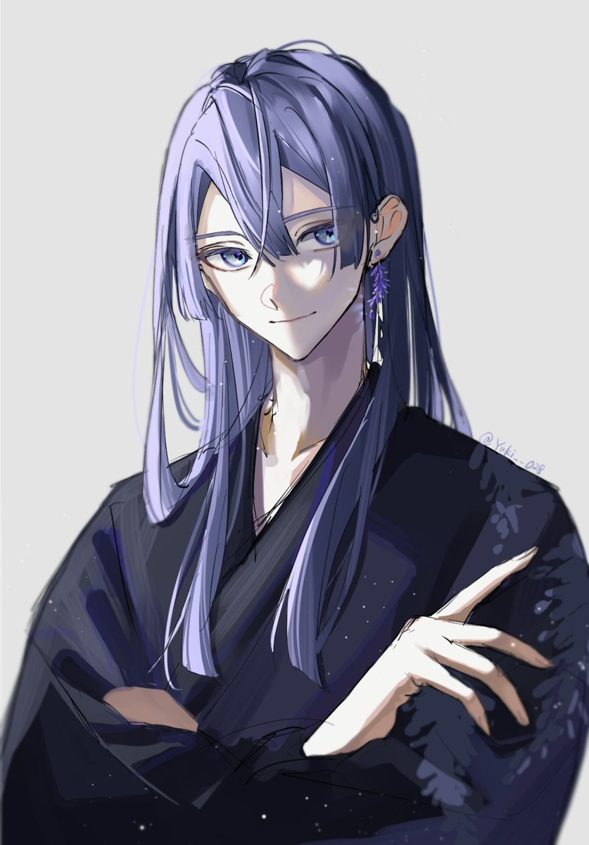 「#長尾百景急に描きたくなった髪下ろしてる長尾さん 」|Yukiのイラスト