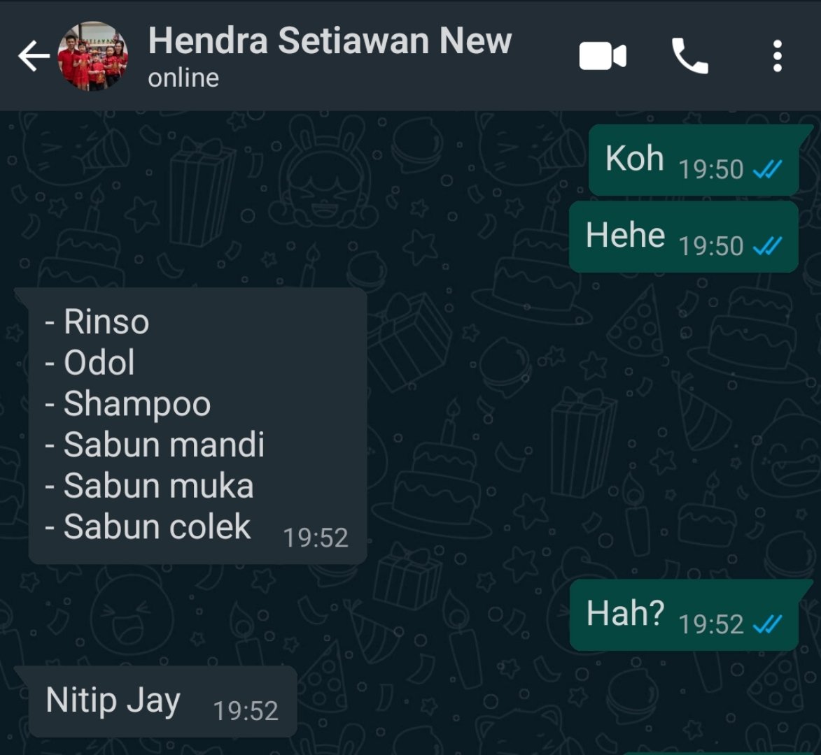 txtdariomfzr's tweet photo. Saya mau ngomongin final loh ini... https://t.co/7KrWPhXRy5