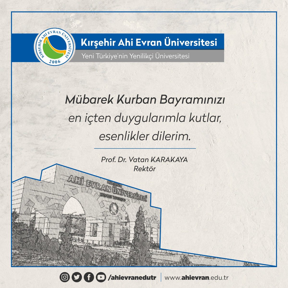 ahievrantomer's tweet photo. Kurban bayramımız mübarek olsun. https://t.co/3jaVXZ6Vnp