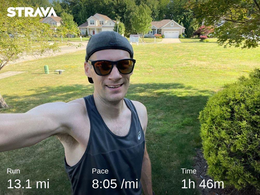 MorningRuns's tweet photo. Warm summer long training runs make me happy. I hope you all have some great weather for your running this weekend. #runhappy #run #runners https://t.co/LYq5GZjm4V