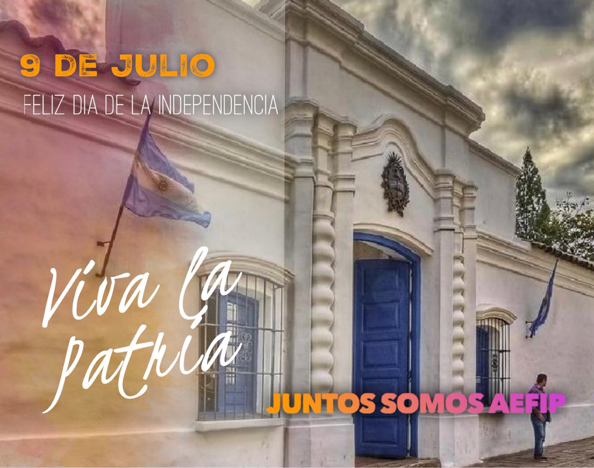 Feliz #DiaDeLaIndependencia 
"La vida es nada si la libertad se pierde"
General Manuel Belgrano (1770-1820)