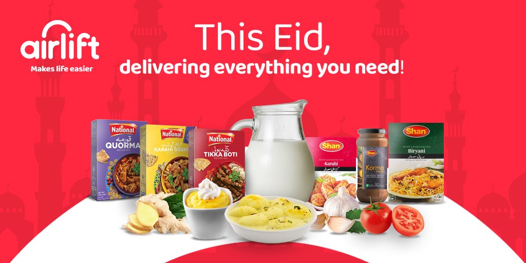 Time to make your chand raat grocery shopping easier! 😍Get all your Eid essentials in one place! 🛒

Shop now: link.airliftexpress.com/OVMV7kHswrb

#qurbani2022 #eiduladha2022 #airlift #makeslifeeasier #groceries