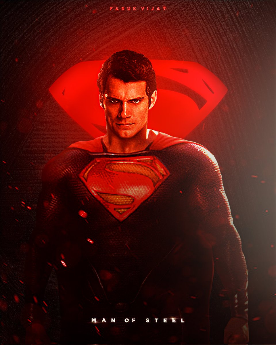 Man of Steel 
Poster Design ♥️

#superman #ManOfSteel 
#photoshop #photoshopbeginner