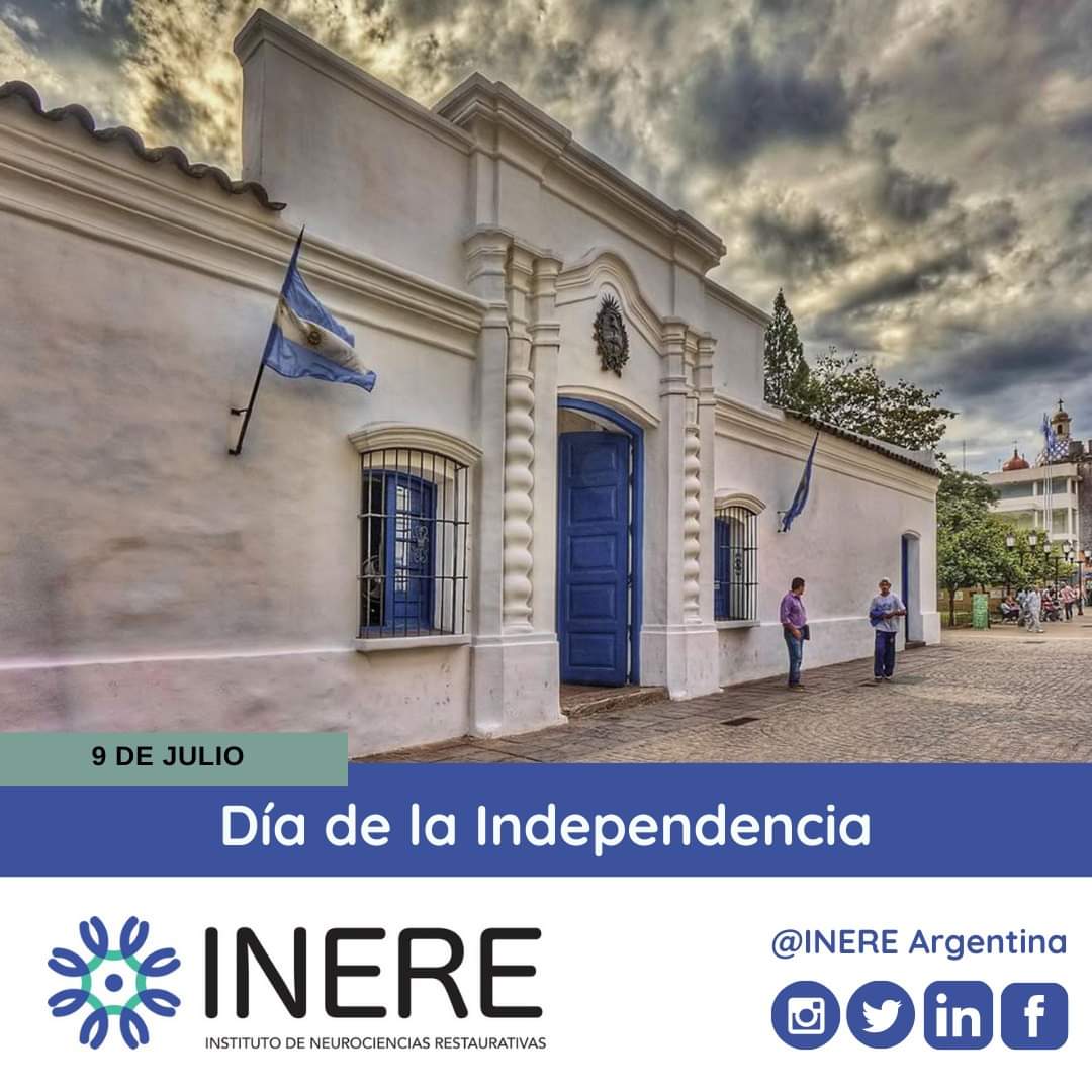 INERE_Argentina's tweet image. 📅 DÍA DE LA INDEPENDENCIA | La Declaración de la Independencia fue un acto soberano y colectivo. El histórico Congreso de Tucumán de 1816 reunió a diputados que sesionaron y debatieron durante meses para proyectar una nueva nación. 🇦🇷❤️

#INERE #NeurocienciasRestaurativas