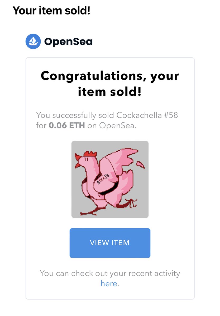 It's so excited to see that our collection resonates with you!😍Thank you for your support and look forward to getting more like-minded collectors in our cockmunity💕🐔

#NFT #NFTart #NFTdrop #NFTcollector #NFTcommunity #metaverse #digitalart #cryptoart #NFTcollection #NFTProject