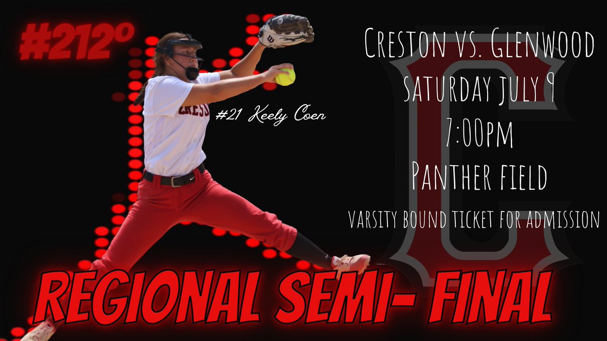 Creston Panther Softball 🥎🥎 tweet media