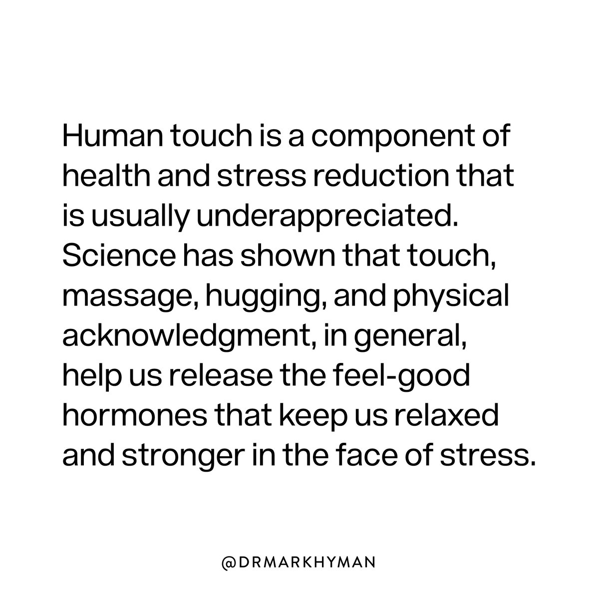 drmarkhyman's tweet photo. Tag a friend who you would love to hug right now. https://t.co/7aB8E3Ofa6