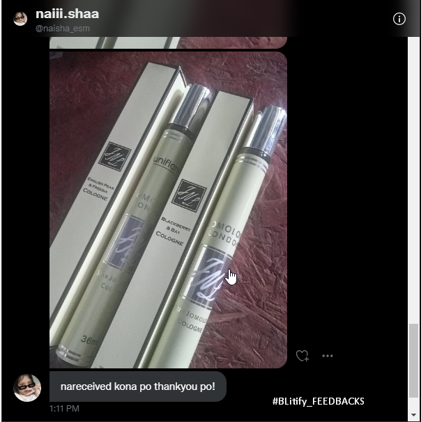 BoralitifyShop's tweet photo. #BLitify_FEEDBACKS https://t.co/V5p2vLQpiI