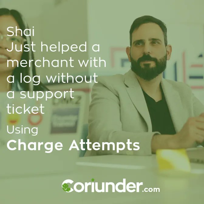 Upgrade your technical skills without actually spending years behind the desk. Simply try Charge Attempts  and be able to solve your merchant’s minor processing issues
.
To learn more visit our YouTube channel
<a href="/eliadsaporta/">Eliad Saporta</a> #GetTheBaas #GetTheGateway #PaymentGateway #Payments